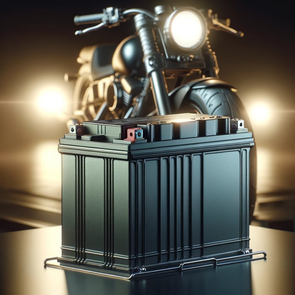 picture of a motorcycle battery