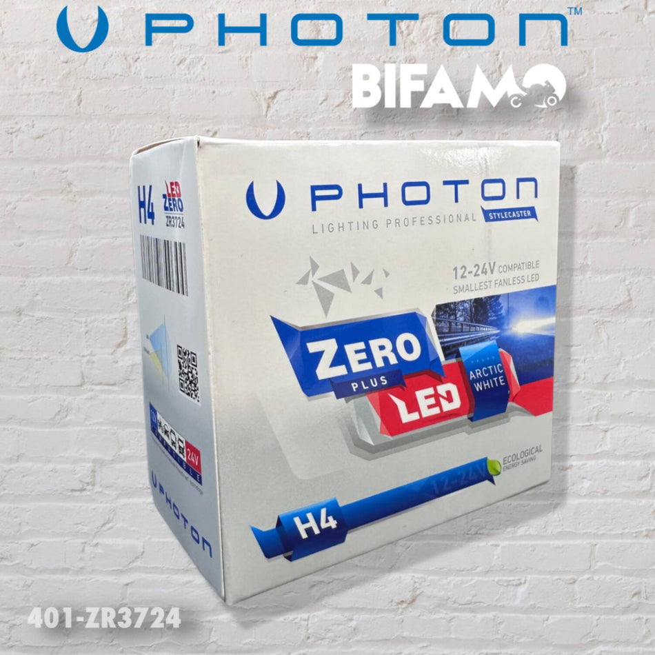PHOTON ZERO H4 ICE WHITE +3 PLUS FANSIZ LED 12V-24V