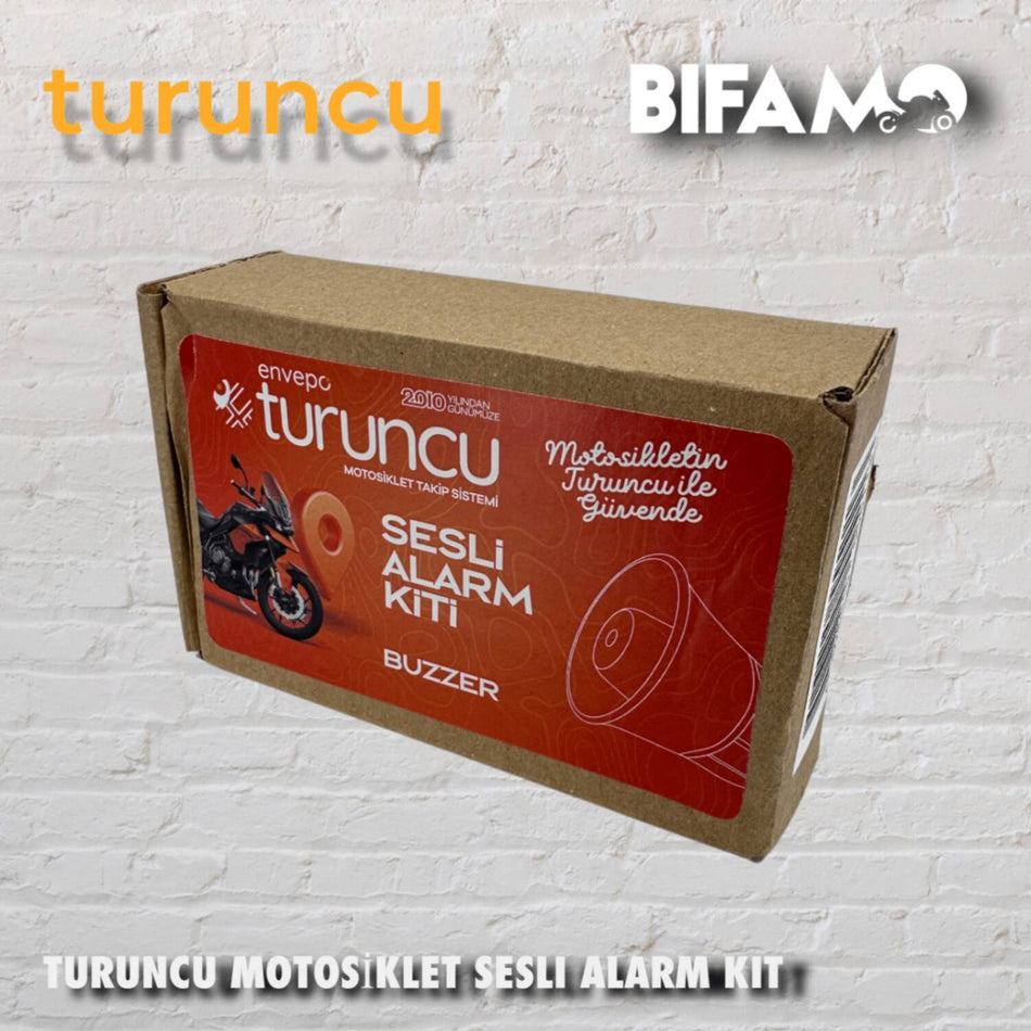 TURUNCU SESLI ALARM KITI