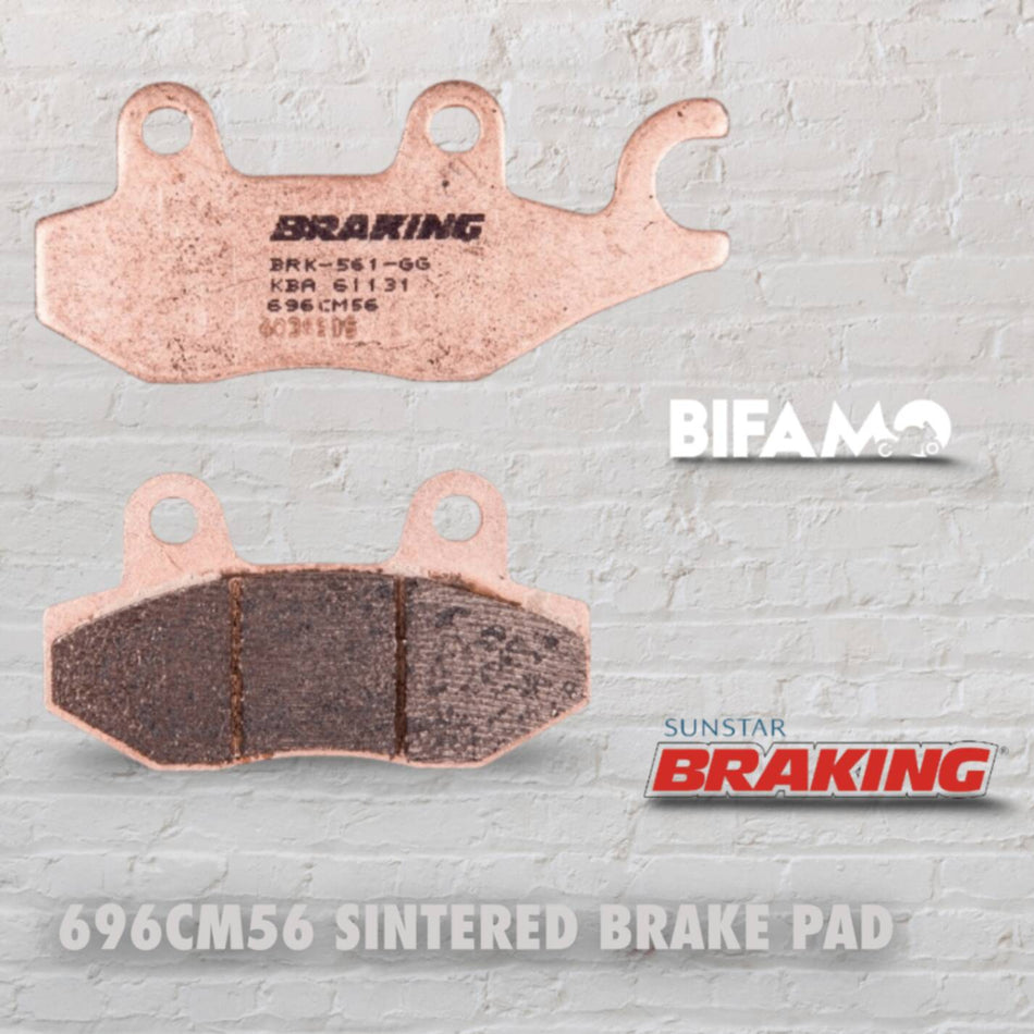 BRAKING 696CM56 SİNTERLİ FREN BALATASI