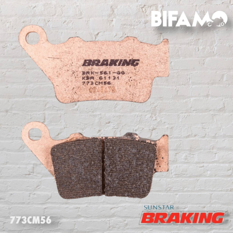 BRAKING 773CM56 SİNTERLİ ARKA FREN BALATASI
