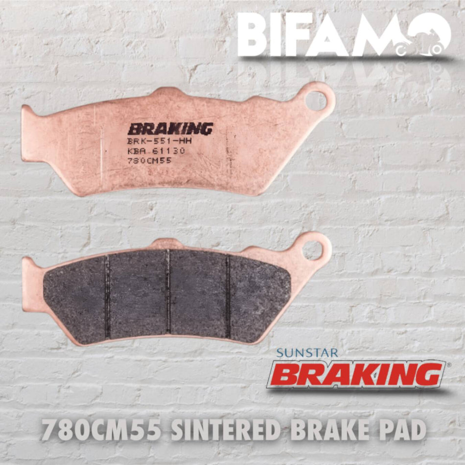 BRAKING 780CM55 SİNTERLİ FREN BALATASI