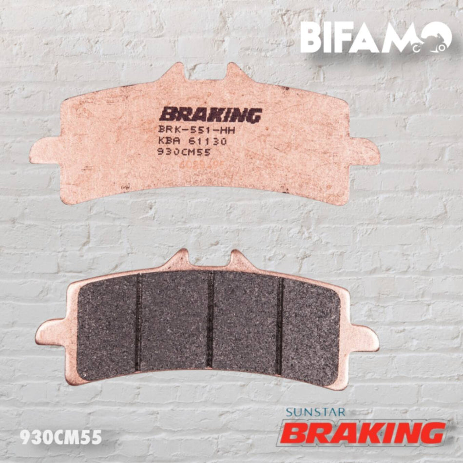 BRAKING 930CM55 SİNTERLİ ÖN FREN BALATASI