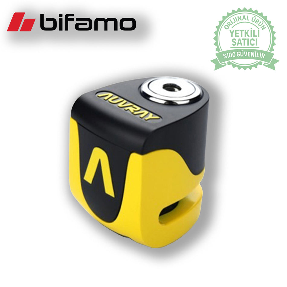 Auvray B-LOCK 06 MINI Şarj Edilebilir Alarmlı Disk Kilidi