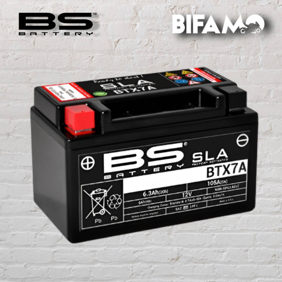 BTX7A-SLA 6Ah-6.3Ah 105 A 12V AKÜ