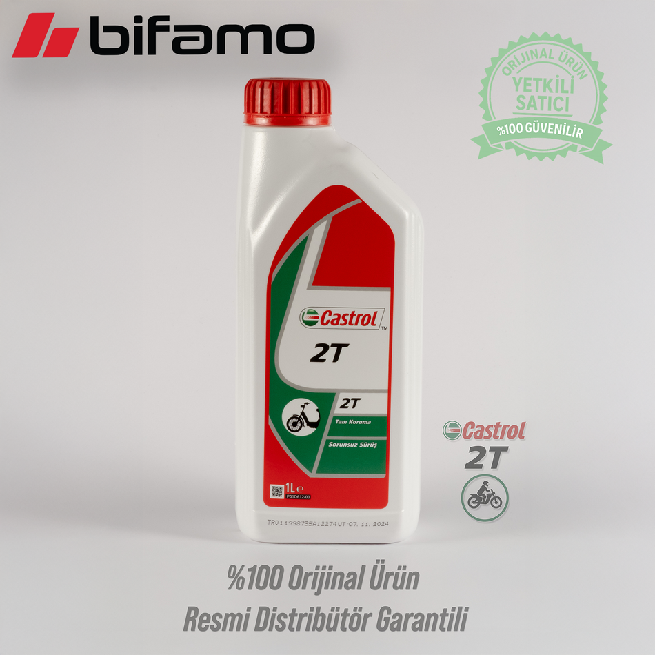 Castrol 2T 1L İki Zamanlı Motosiklet Yağı