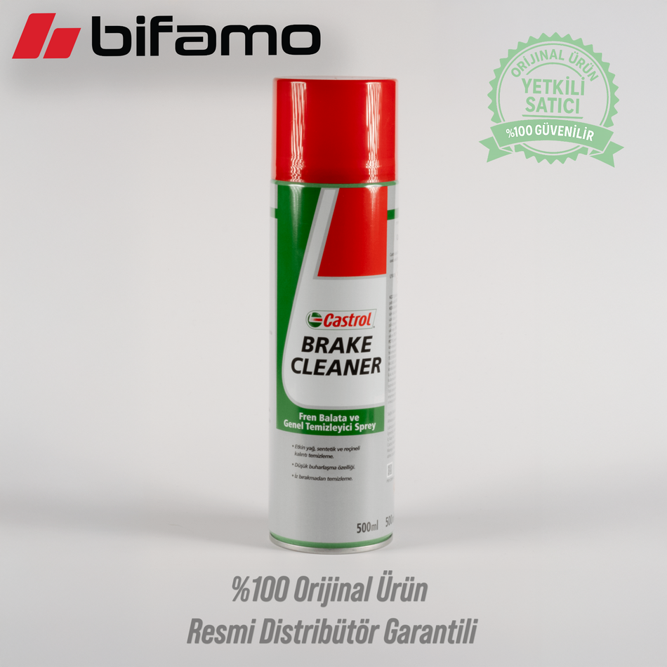 Castrol Fren Balata ve Genel Temizleyici Sprey Brake Cleaner 500ml