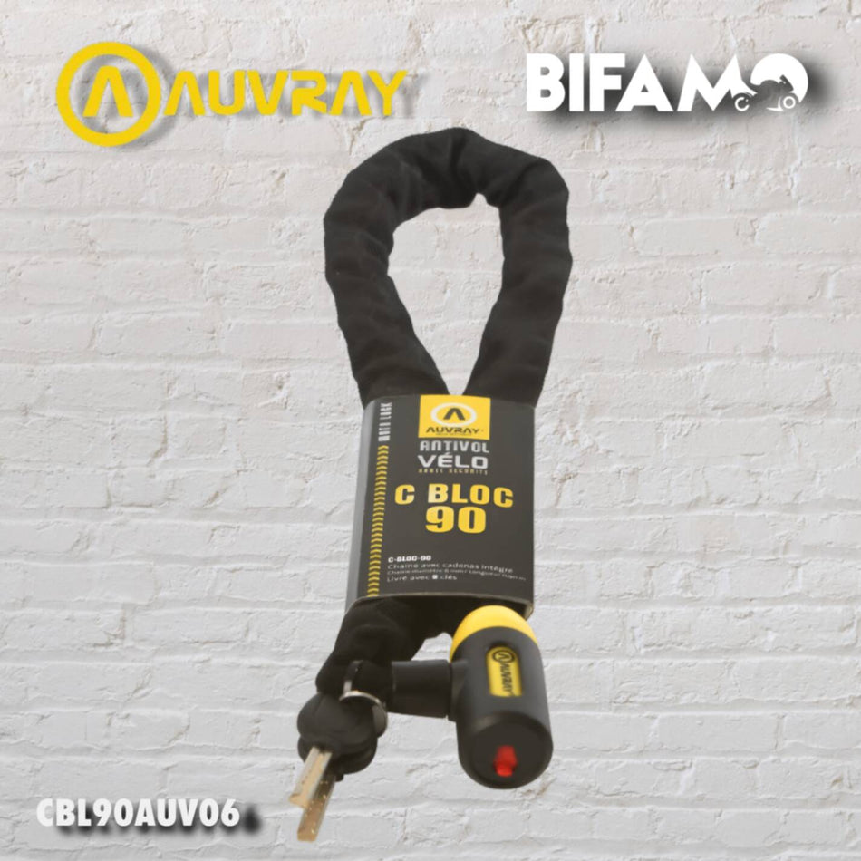 AUVRAY CBL90AUV06 C-BLOC 90 ZİNCİR KİLİT 90CM