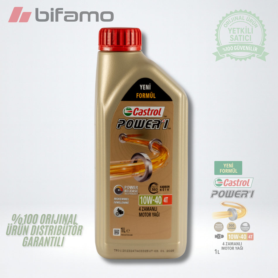Castrol Power 1 10W-40 4T 1L