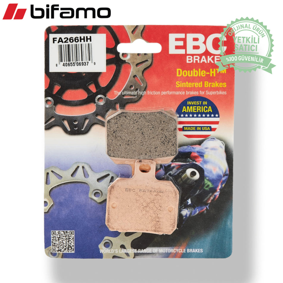 EBC  FA266HH Double-H Sinterli Fren Balatası