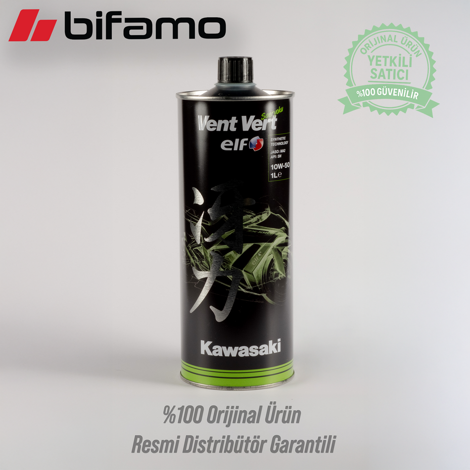 Elf Vent Vert 10W-50 1L Kawasaki Özel Seri Yağ