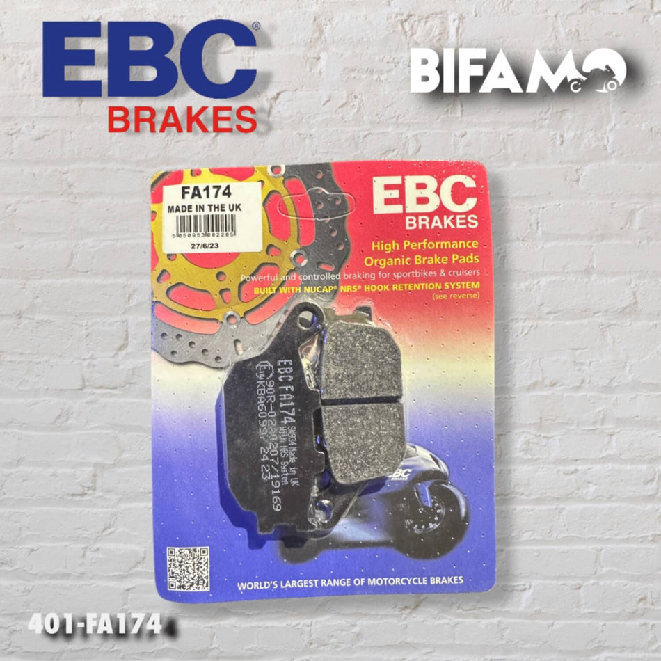EBC FA174 ARKA FREN BALATASI