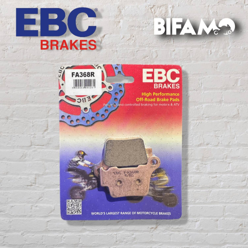 EBC FA368R MOTOSİKLET KTM EXC-F 250/350/450 , SHERCO,HUSQVARNA 250/350/450 SINTER ARKA FREN BALATASI