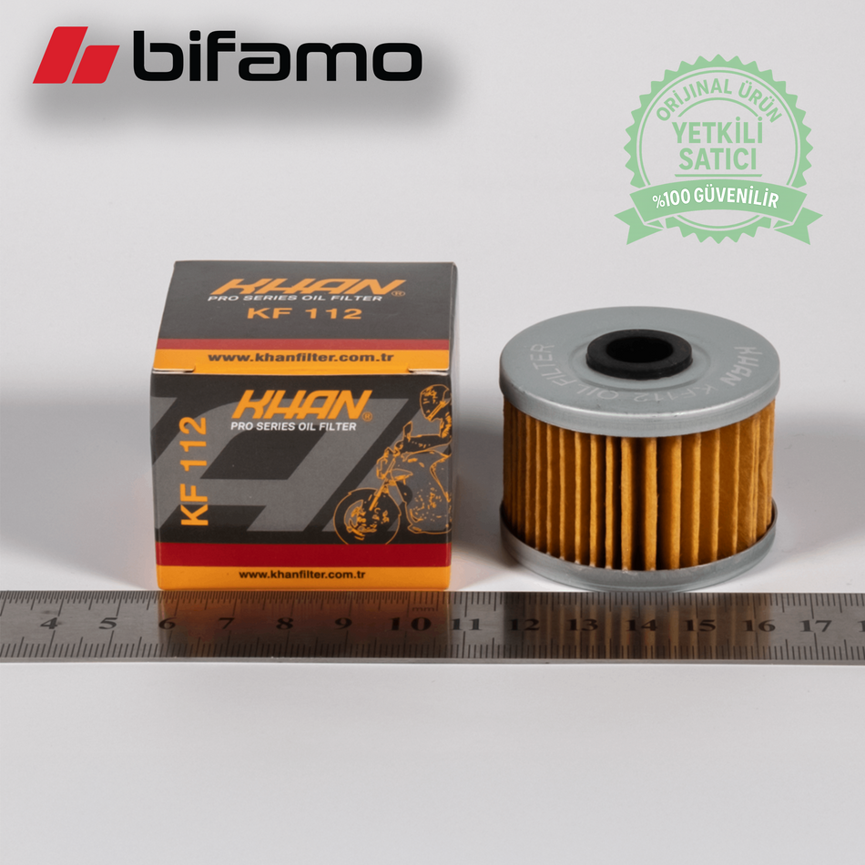 KHAN KF112 Motosiklet Yağ Filtresi