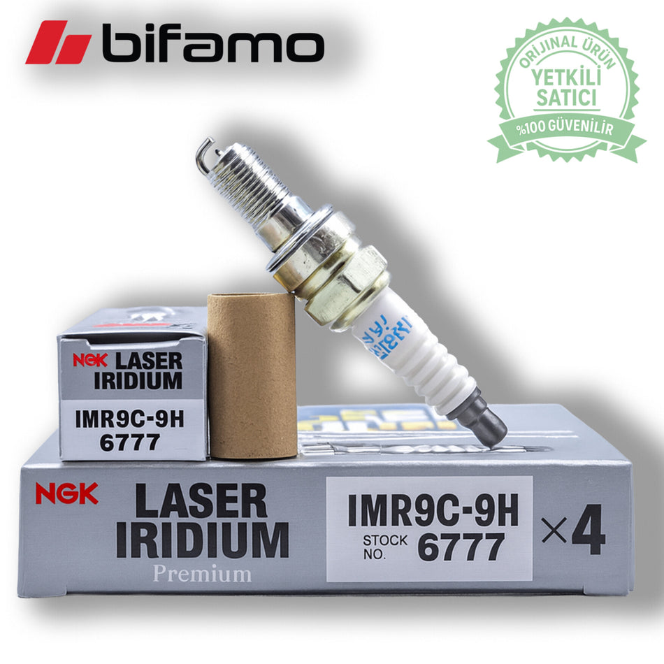 NGK IMR9C-9H (6777) Laser Iridium Buji – Honda Motosiklet Uyumlu (1adet)