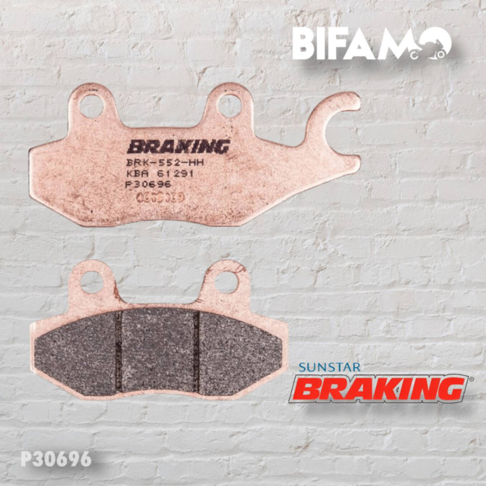 BRAKING  P30696  SİNTERLİ FREN BALATASI