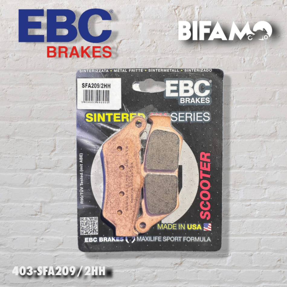 EBC SFA209/2HH MOTOSİKLET BMW F650 , BENELLI TRK ÖN FREN BALATASI