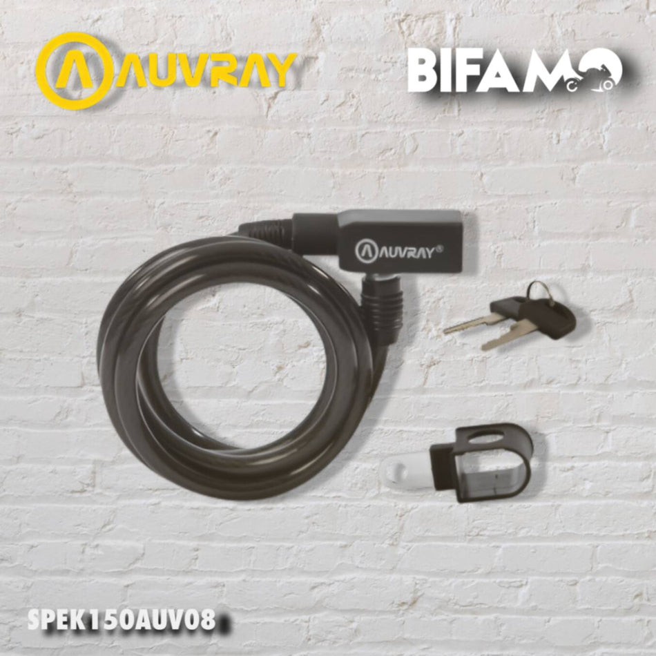 AUVRAY SPLK - SPIRAL URBA KİLİT 8mm x150 CM