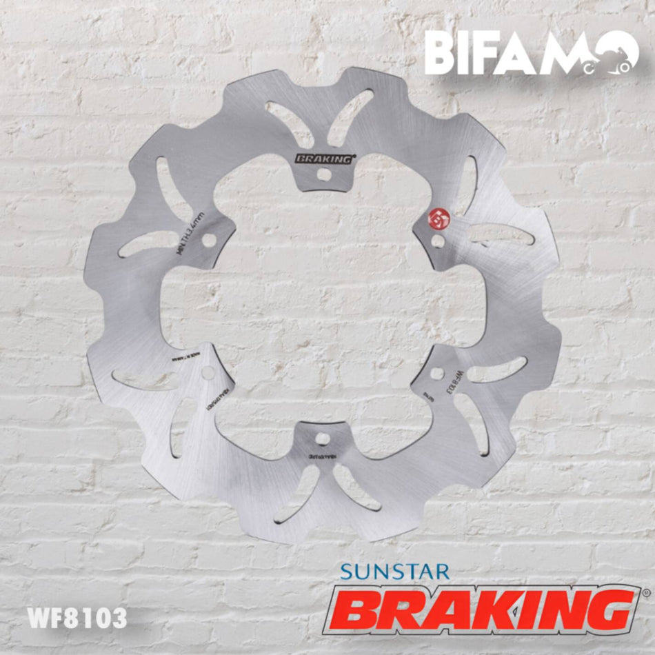 WF8103 - VESPA GTS 125-250-300 DALGALI FREN DİSKİ